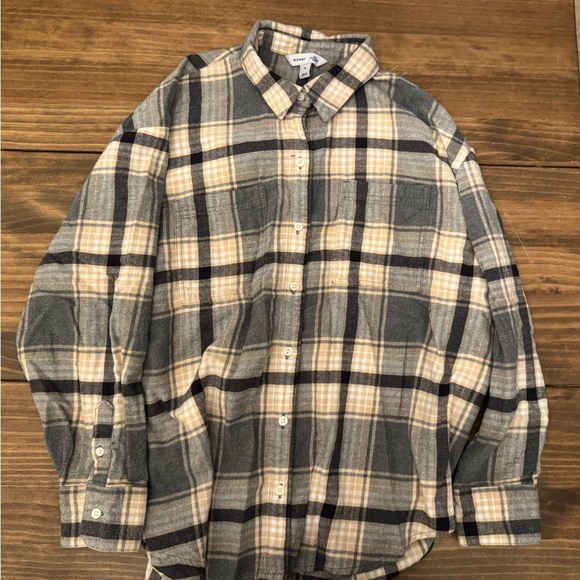 Cozy Oversized Plaid Flannel Sz XL - Picture 4 of 5